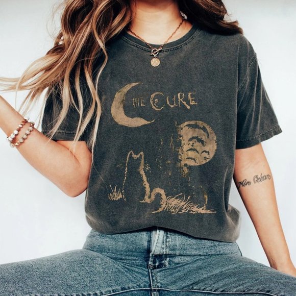 The Cure The Lovecats Shirt, The Cure Band Shirt, The Cure 90s Vintage Shirt, Un - Picture 1 of 1